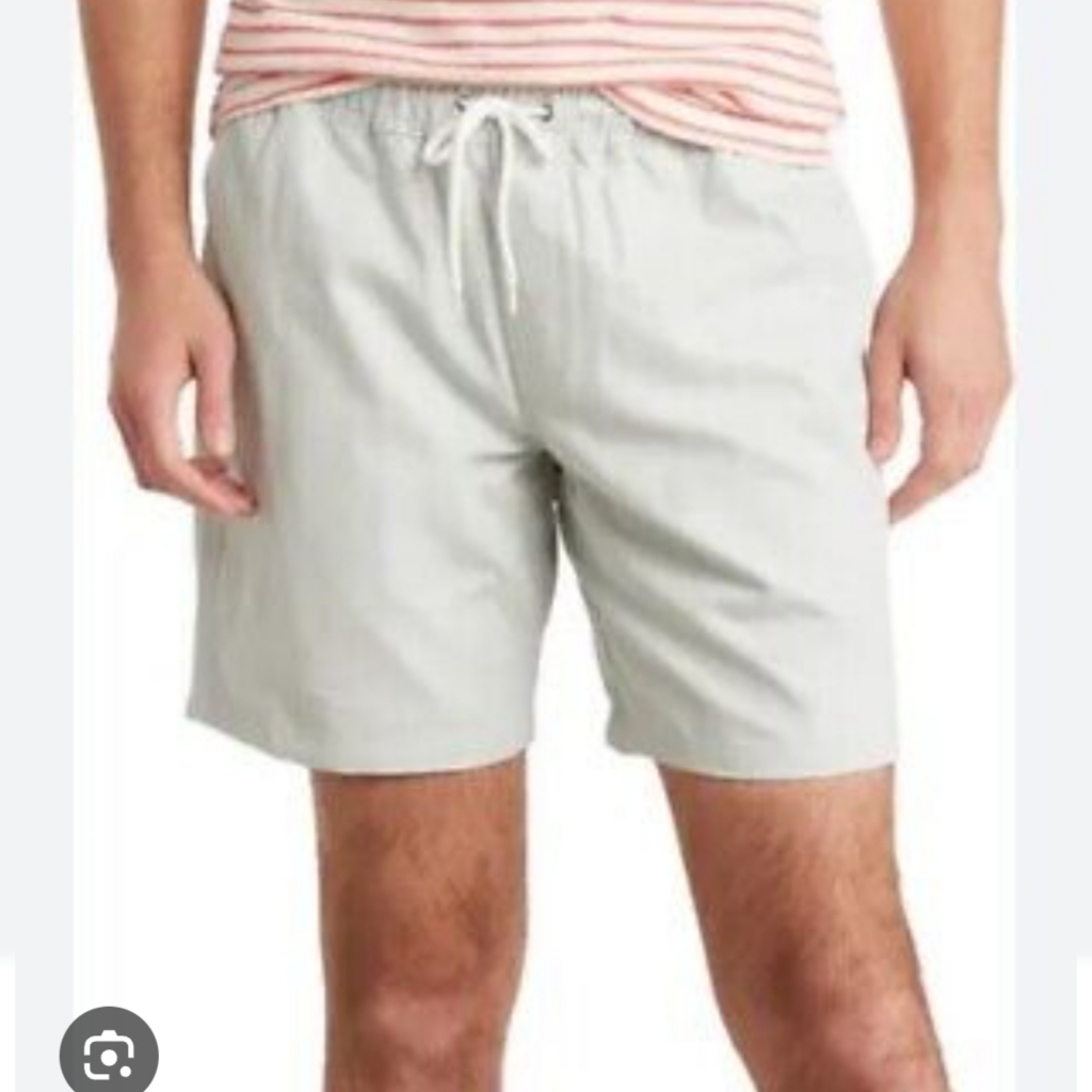 Nwt Create Unison Everday Bermuda Drawstring Men's 2xl Cotton Casual Shorts